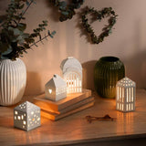 Kähler Urbania Ceramic Lighthouse Candle Holder - Classical