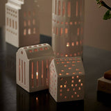 Kähler Urbania Ceramic Lighthouse Candle Holder - Classical