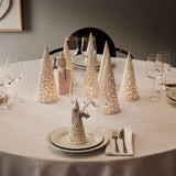 Kähler Nobili Ceramic Cone Tealight Candle Holder - Large