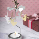 candle carousel trumpet angel