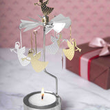candle carousel trumpet angel