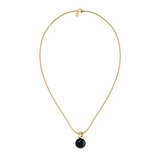 Aura Necklace L Gold/Black