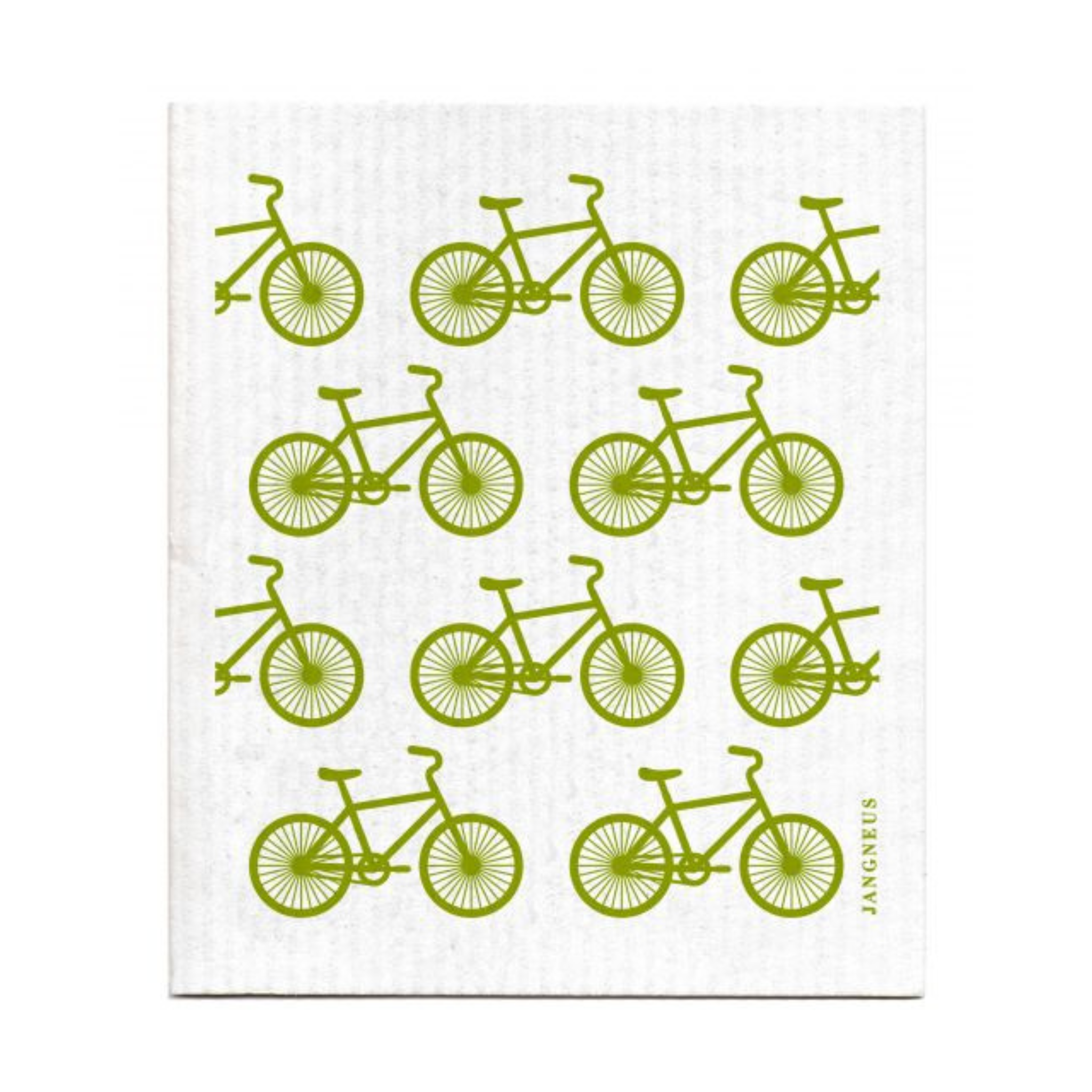 amazing swedish dishcloth bikes green by jangneus
