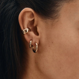 Bold Ear Cuff Gold
