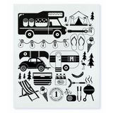 amazing swedish dishcloth camping