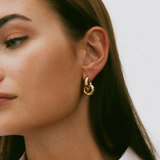 Chunky Eternal Earrings Gold