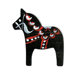 Wooden Dala Horse Magnet