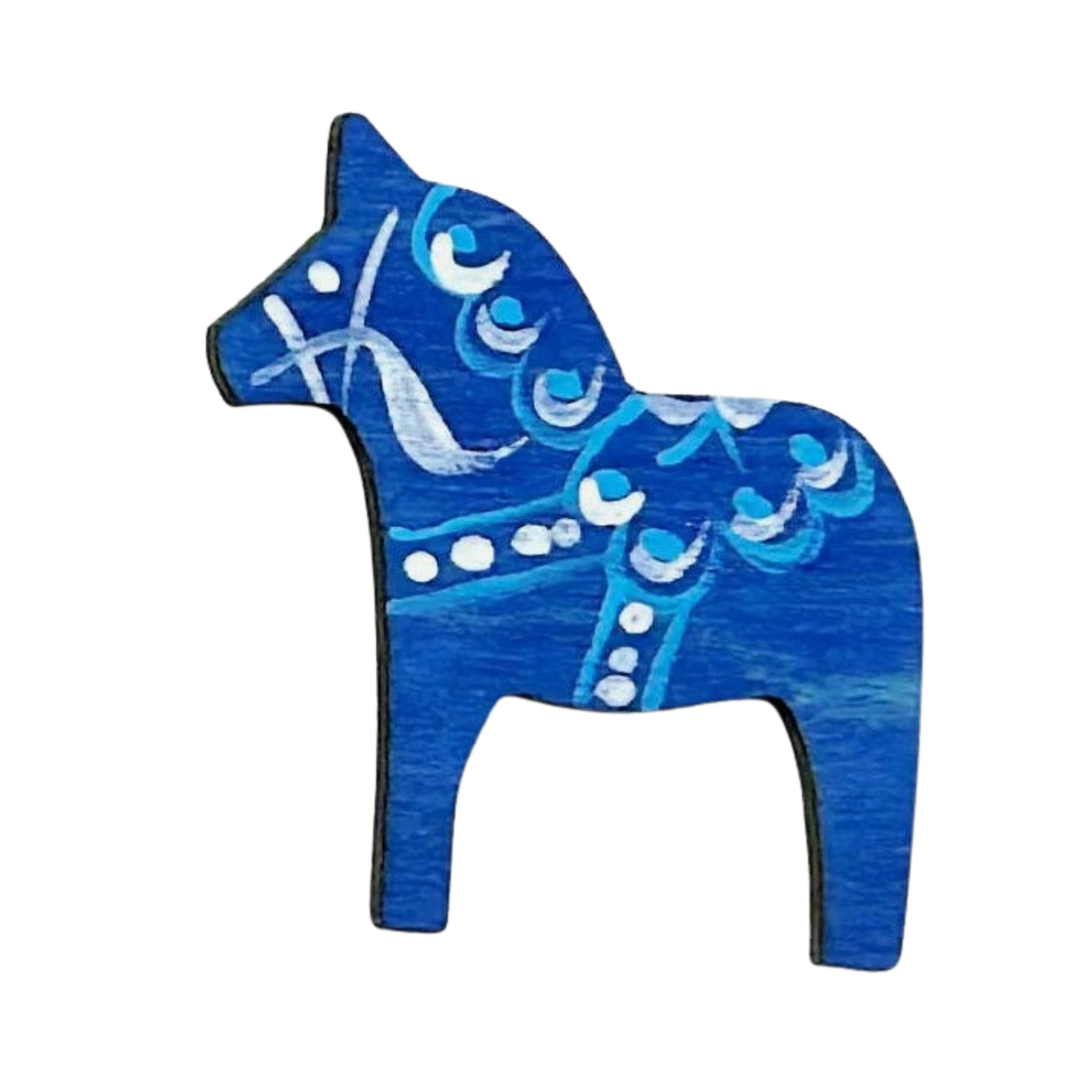 Wooden Dala Horse Magnet