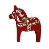 Wooden Dala Horse Magnet