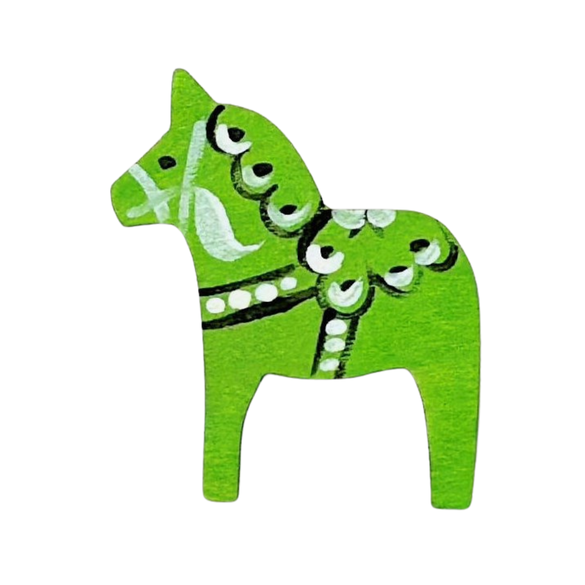 Wooden Dala Horse Magnet