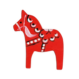 Wooden Dala Horse Magnet