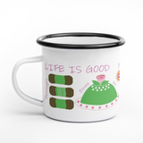 Enamel Mug by Anneko Design - Fika