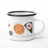 Enamel Mug by Anneko Design - Fika