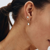 Gemma Hoops Gold