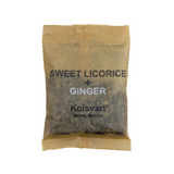 Kolsvart Sweet Licorice & Ginger Swedish Fish