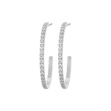 Glow Creoles Mini L Steel