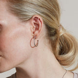 Glow Creoles Mini L Steel