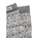 Grey Norwegian Socks Scandinavian