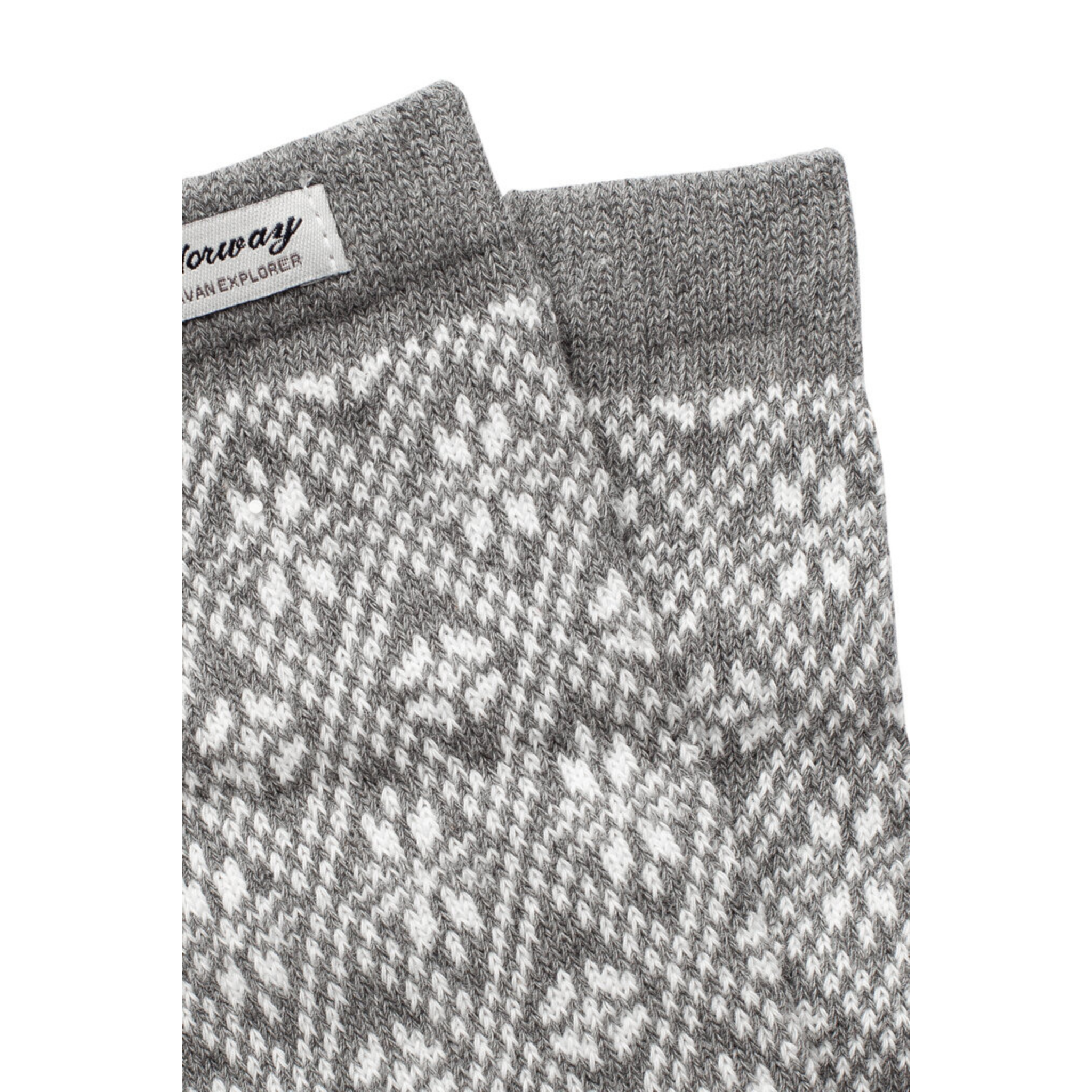 Grey Norwegian Socks Norway