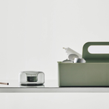 Happy Votive - Grey