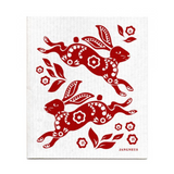 amazing swedish dishcloth burgundy hare