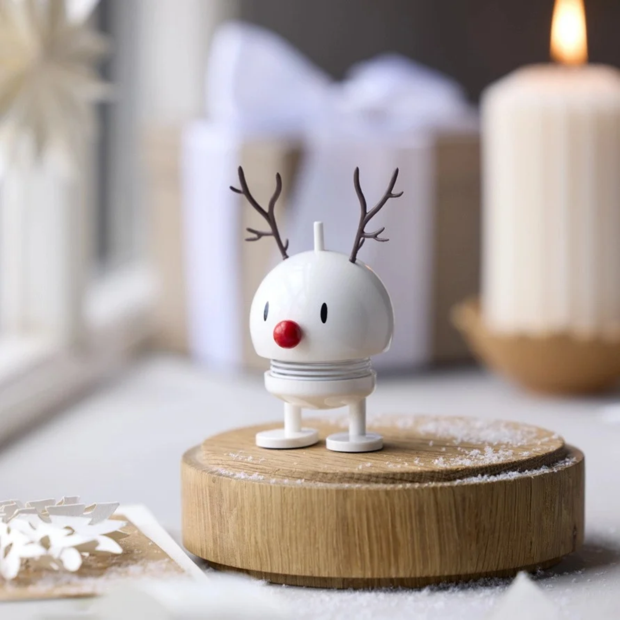 Hoptimist Reindeer Bumble S - White