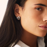 Infinity Knot Studs L Steel