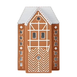 Kähler Gingerbread Ceramic Tealight Holder - Large House