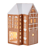 Kähler Gingerbread Ceramic Tealight Holder - Large House