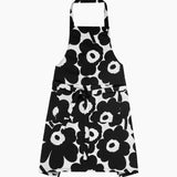 Pieni Unikko Apron - Black & White