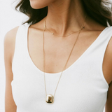 Mira Necklace L Gold