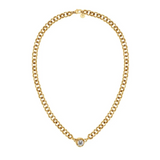 Ocean Gem Necklace L Gold