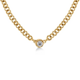 Ocean Gem Necklace L Gold