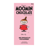 Organic Moomin Chocolate Little My – Milk Chocolate 41% with Raspberries