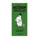 Organic Moomin Chocolate Moominpappa – Milk Chocolate 41% with Coffee and Crunchy Caramel