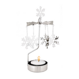Large Snowflakes - Rotating Carousel Candle Holder