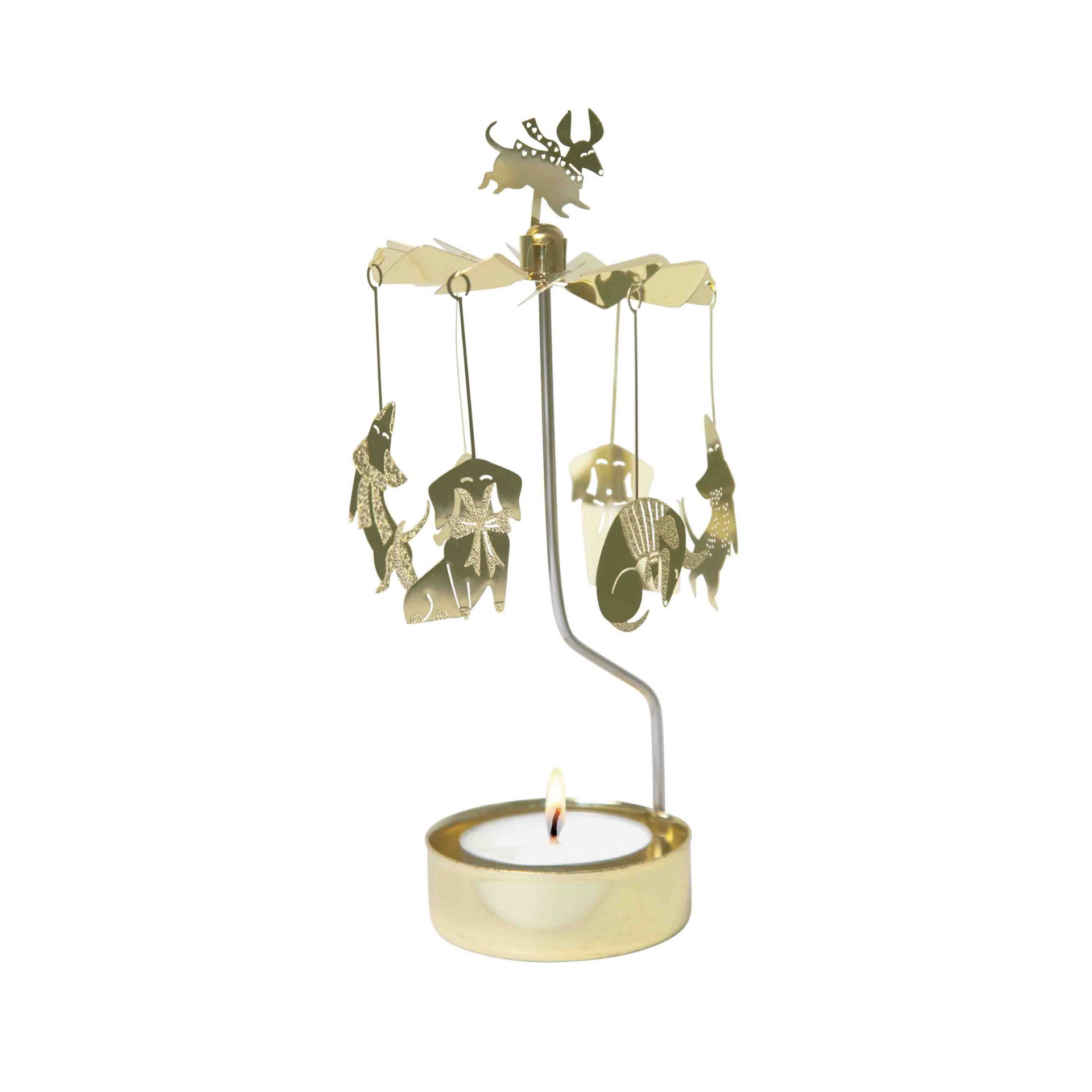 Rotating Candle Holder - Dachshund – Scandinavian North