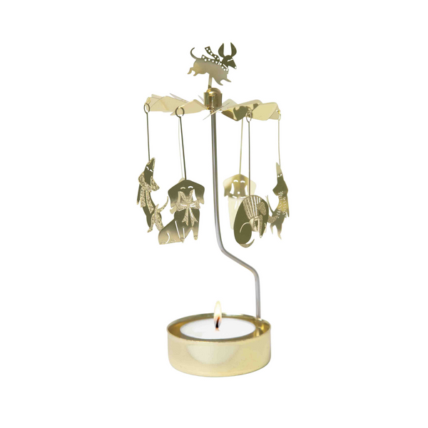 Rotating Candle Holder - Dachshund – Scandinavian North