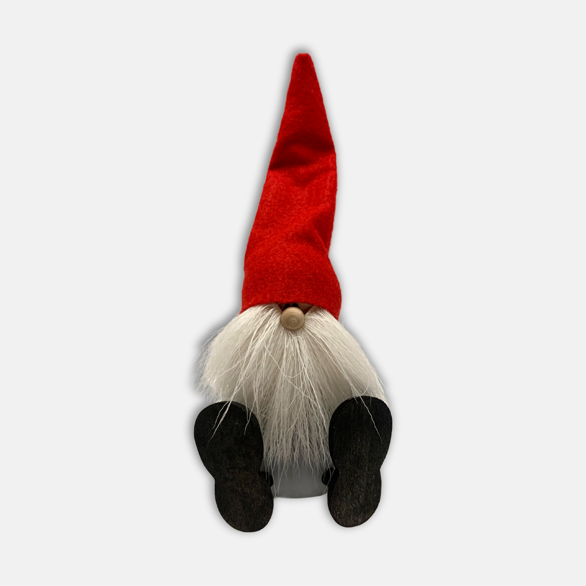 Sitting Tomte with Felted Hat – Scandinavian North
