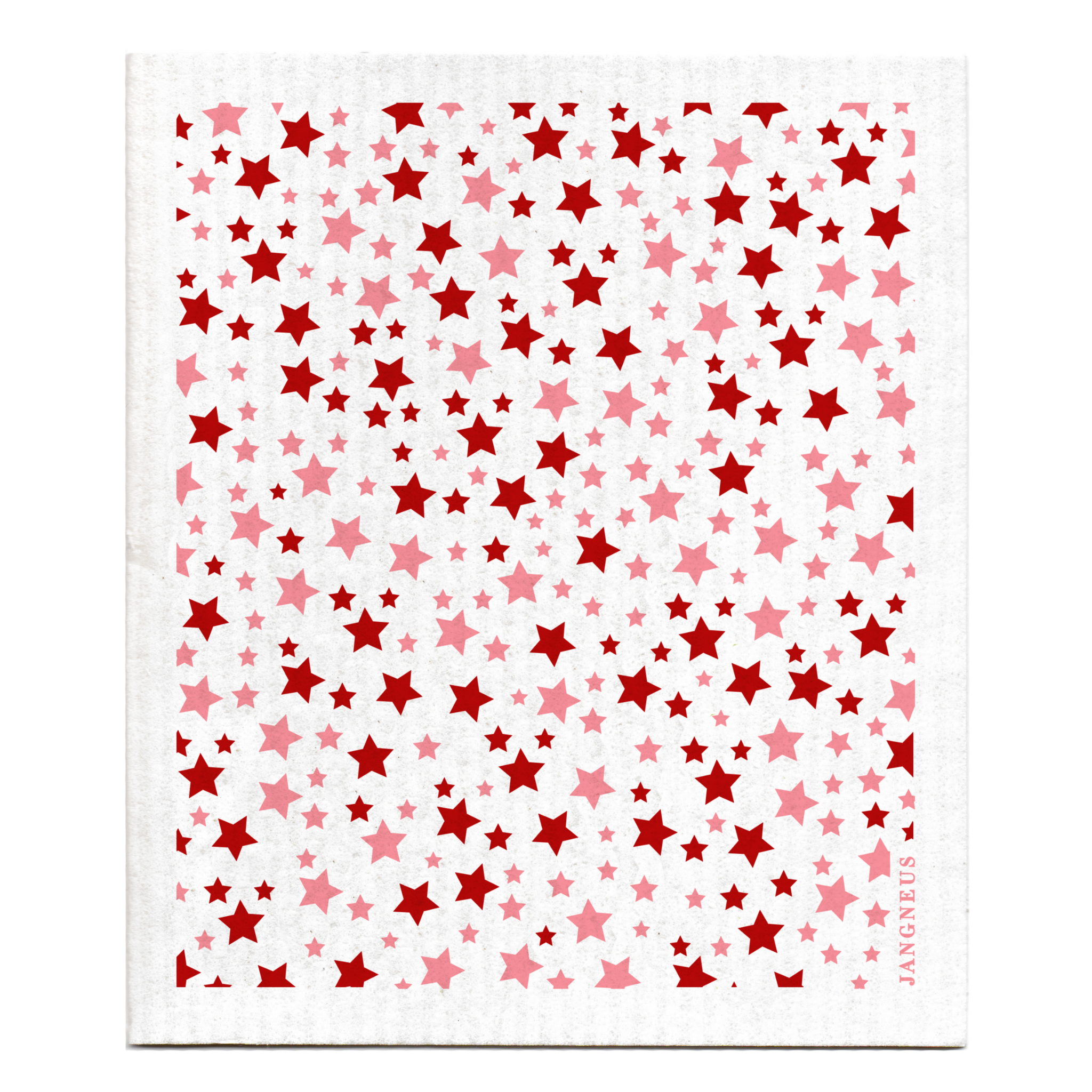 amazing swedish dishcloth red sparkle by jangneus