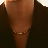 Sphere Necklace Multi Gold