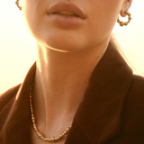 Sphere Necklace Multi Gold