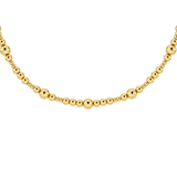 Sphere Necklace Multi Gold