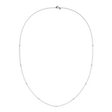Stud Necklace Silver