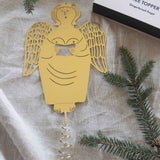 Stig L. Gingerbread Angel Tree Topper