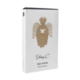 Stig L. Gingerbread Angel Tree Topper