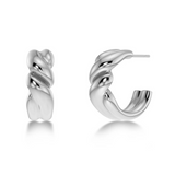 Twist Hoops L Steel
