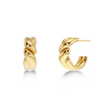 Twist Hoops S Gold