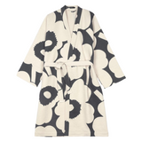 Unikko Bathrobe - Grey, White