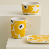 Unikko Mug - White, Yellow